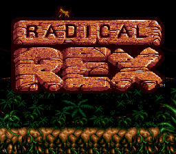 Заставка игры Radical Rex